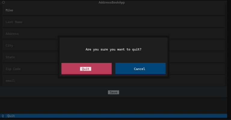 Creating a Modal Dialog For Your TUIs in Textual - Mouse Vs Python